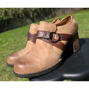 Born size 7.5 women's leather shoes